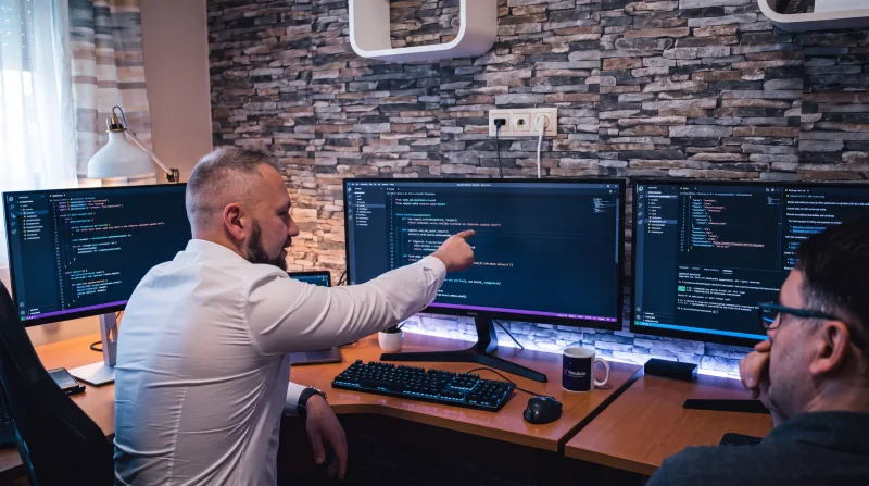 DevLabz csapat munka közben